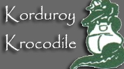 Korduroy Krocodile